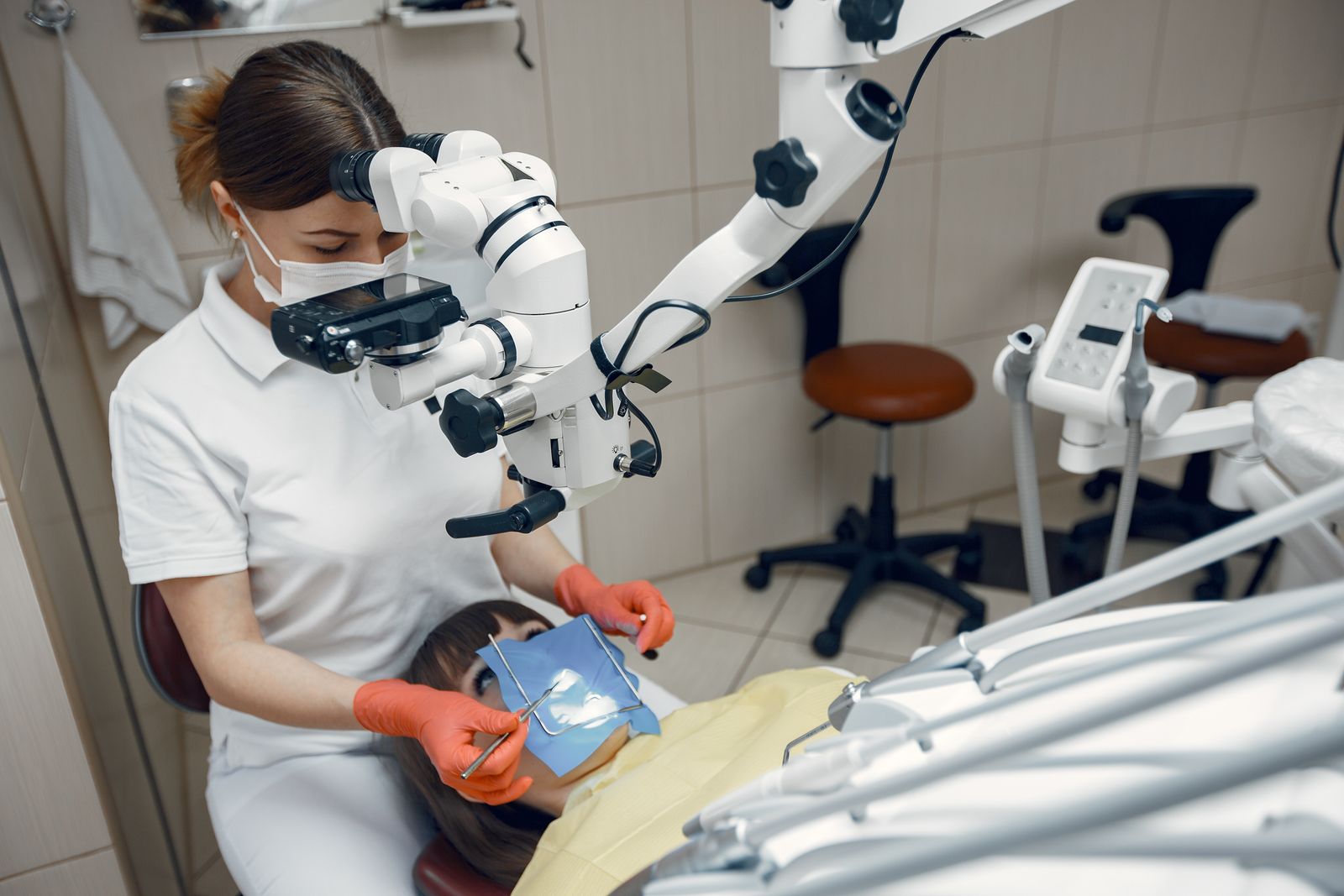 Painless root canal treatment with dental microscope at Gentle Touch